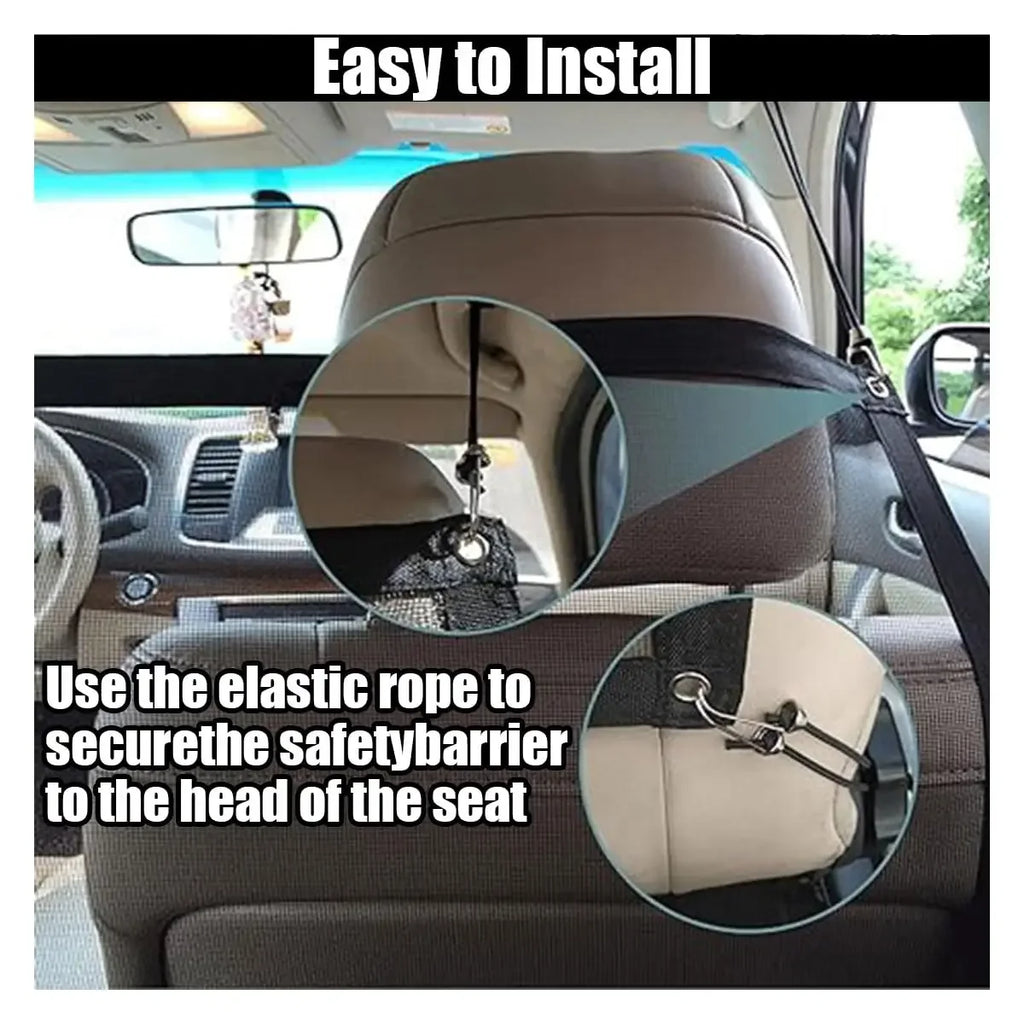 Red de Seguridad y Separación para Mascotas en el Coche (Universal)